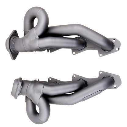 Titanuim ceramic mild steel exhaust header with mounting hardware from BBK Performance Parts part number 4014