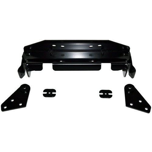 Black snow plow mount from Warn part number 80360