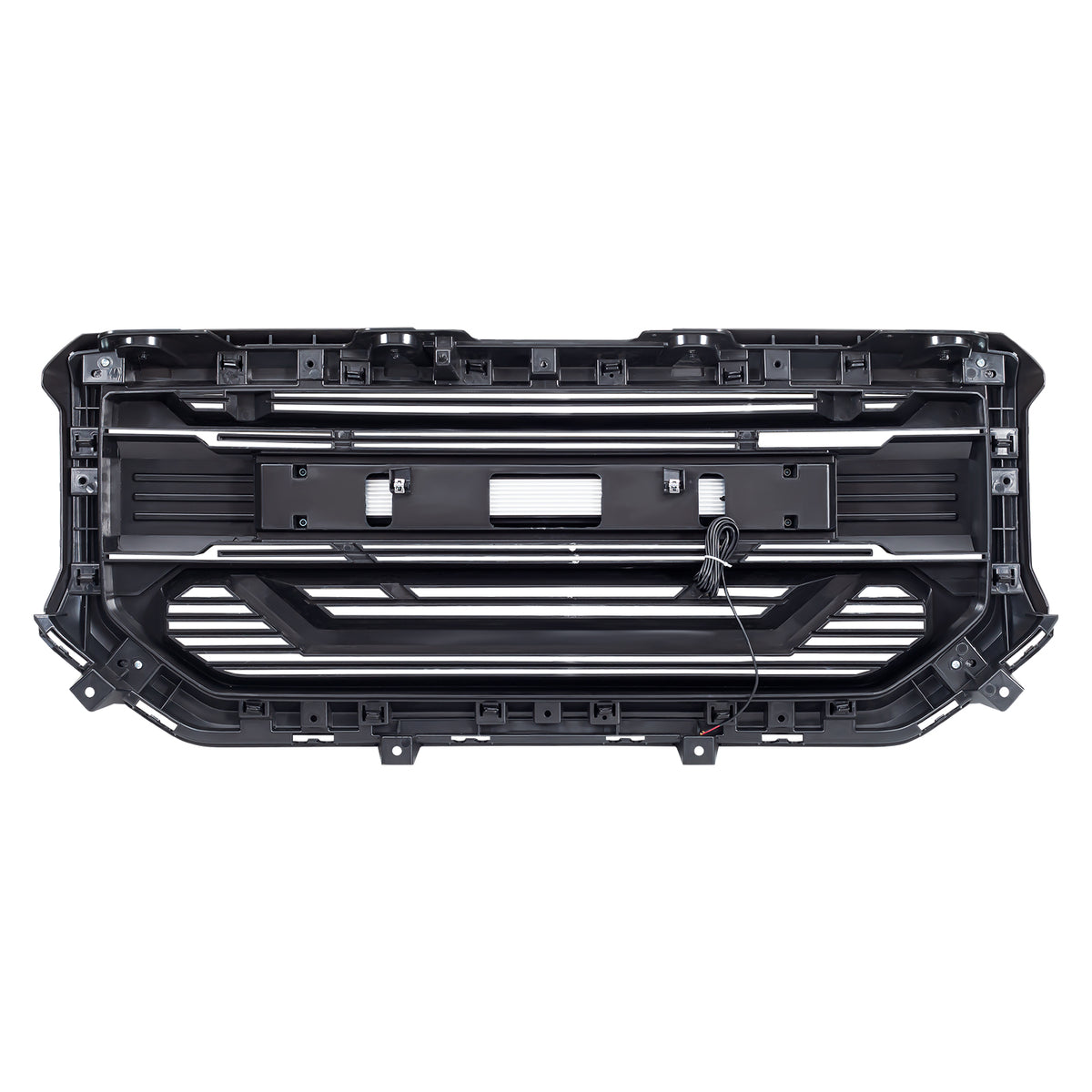 Glossy black abs plastic grille from AMERICAN MODIFIED part number AMGMAA00102