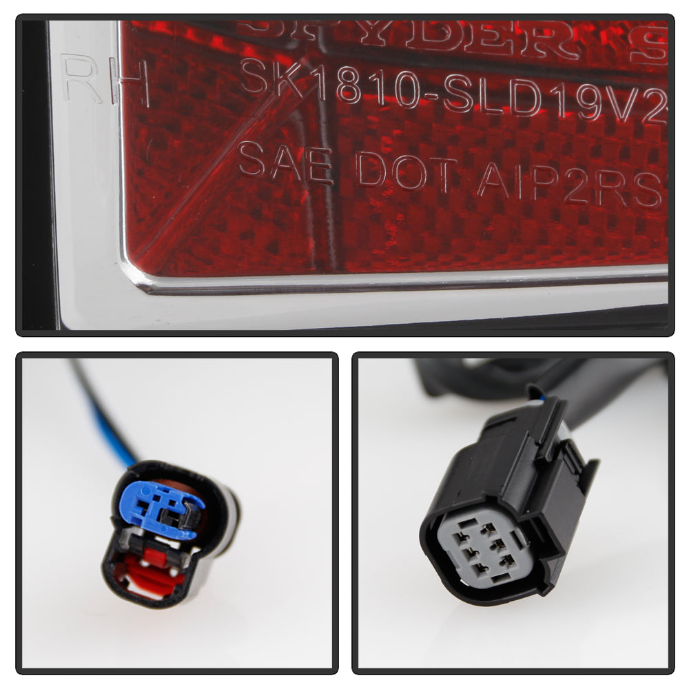 Tail Light Set from Spyder Auto part number 5087287
