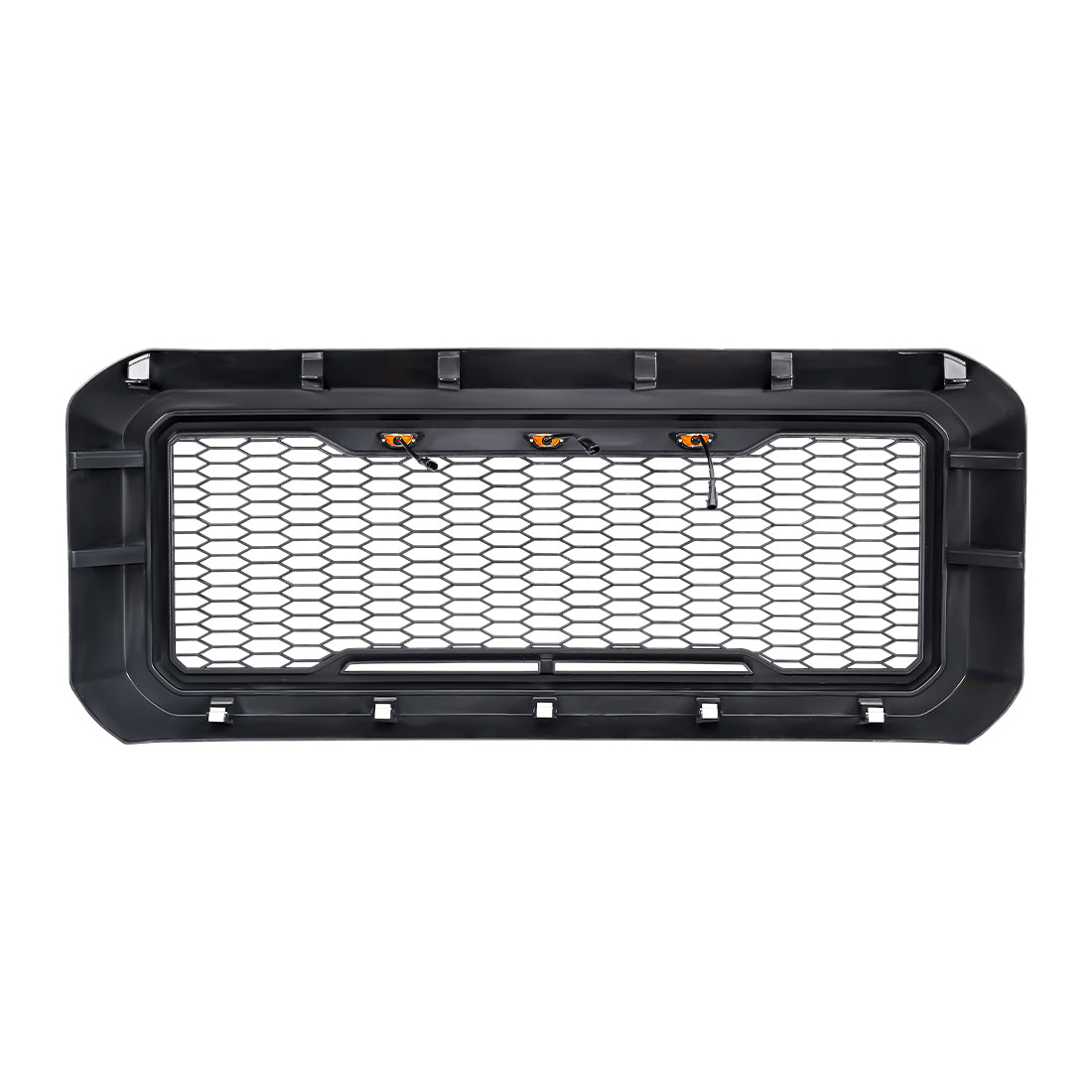 Glossy black abs plastic grille from AMERICAN MODIFIED part number AMFMFA00125