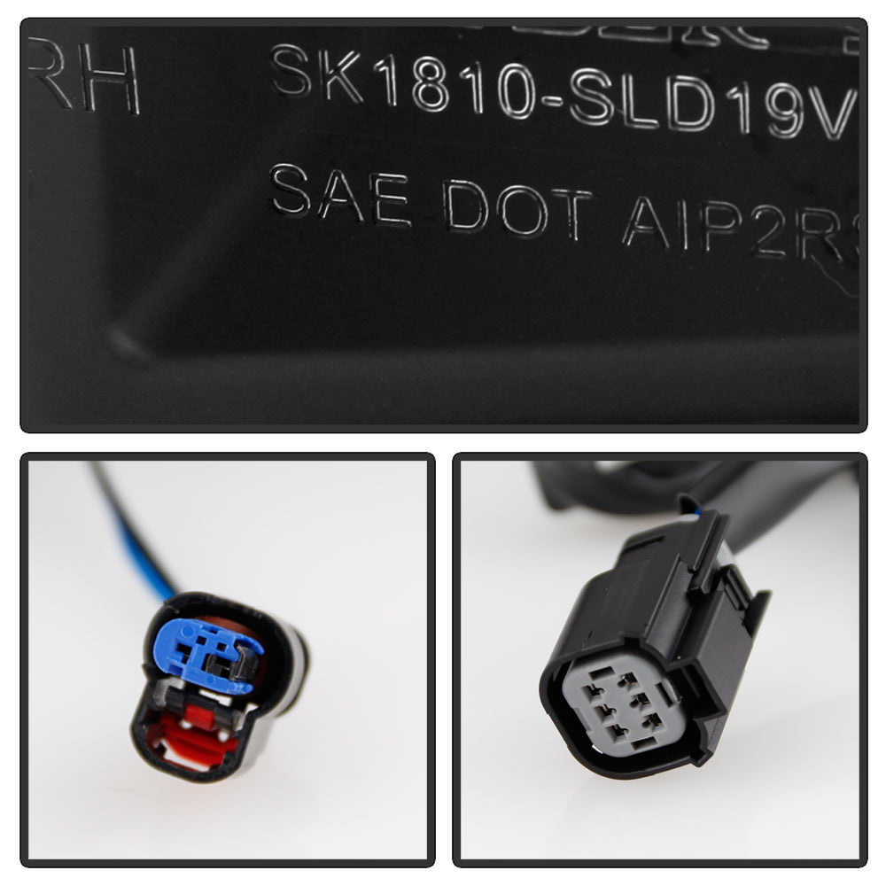 Tail Light Set from Spyder Auto part number 5087270