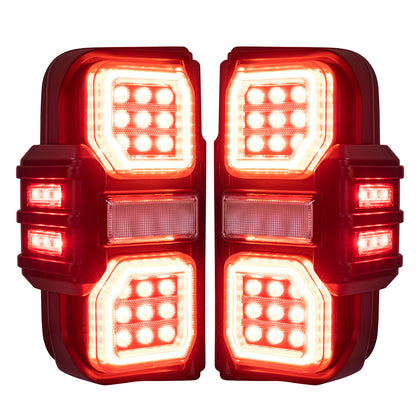 Abs plastic tail light set from AMERICAN MODIFIED part number AMFMEC00202