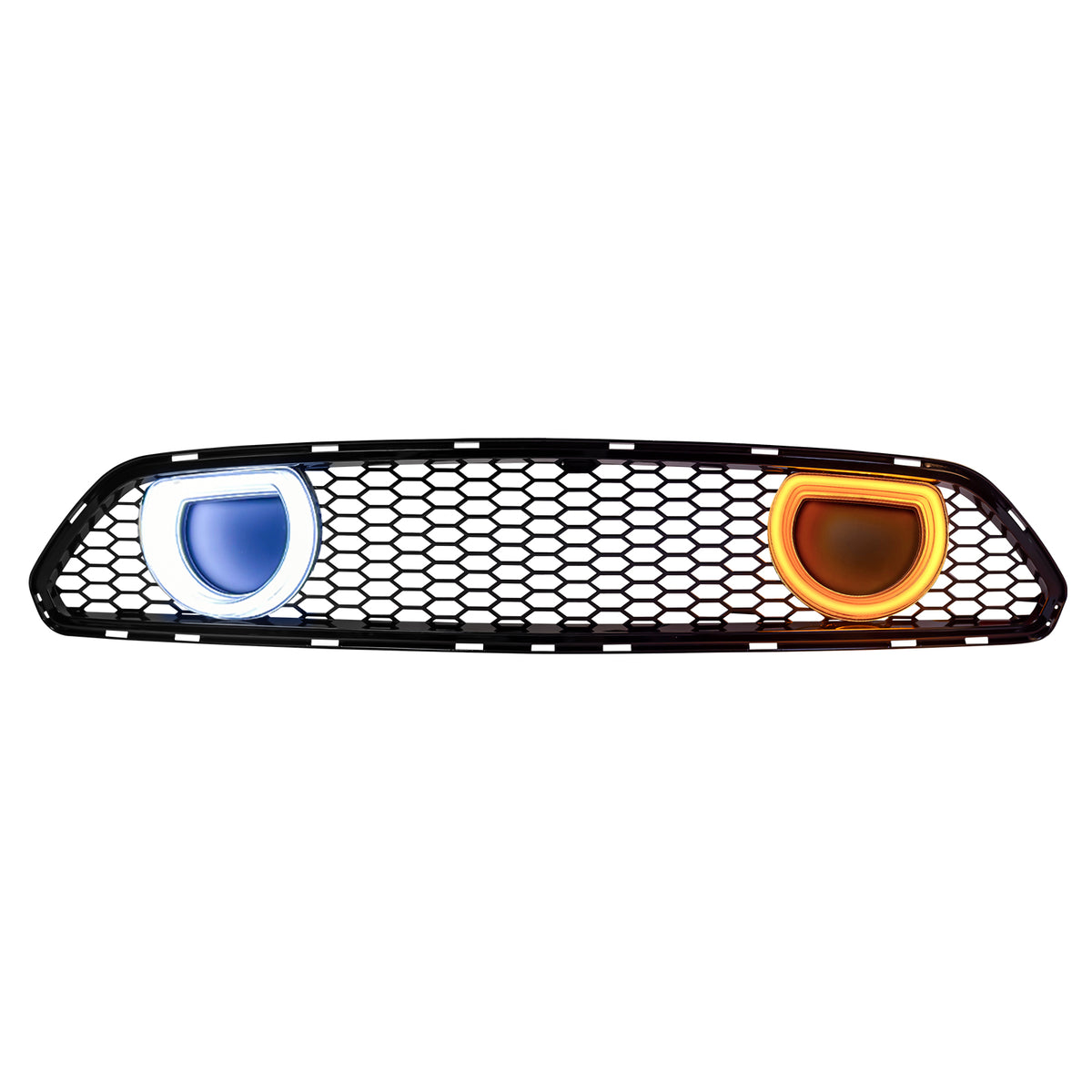 Glossy black abs plastic grille from AMERICAN MODIFIED part number AMFMCA00617
