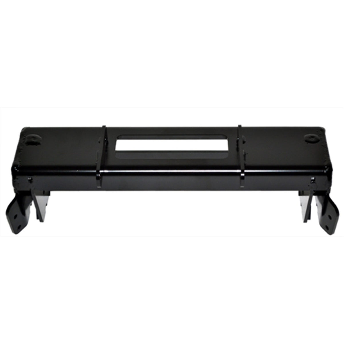 Black snow plow mount from Warn part number 80558