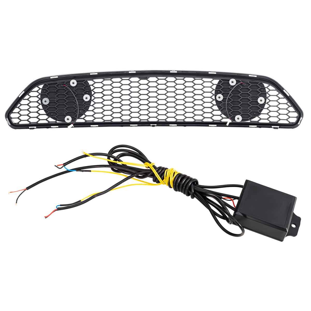 Matte black abs plastic grille from AMERICAN MODIFIED part number AMFMCA00615