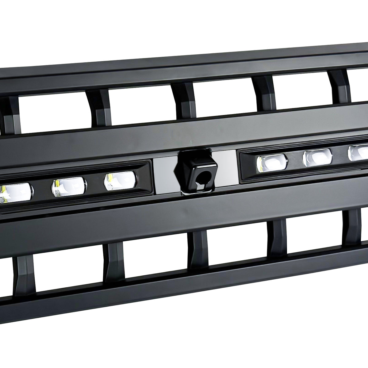 Matte black grille from AMERICAN MODIFIED part number AMFMEA00116