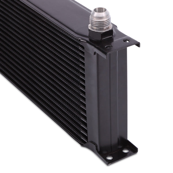 Silver anodized engine oil cooler from Mishimoto part number MMOC-19